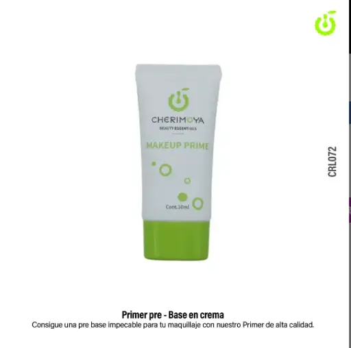 [CRL072] Primer make up CHERIMOYA___PACK X24