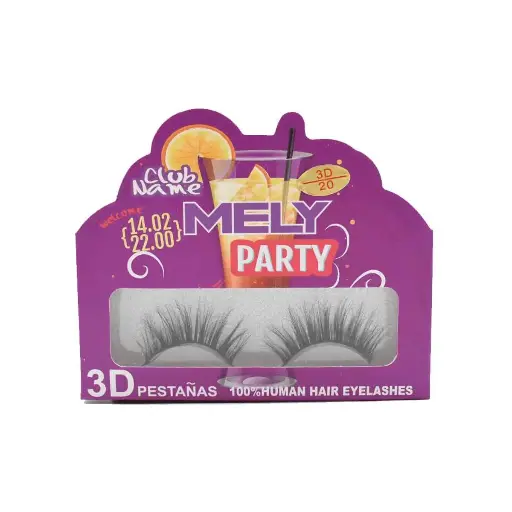 [PM-45P2] Pestañas Postizas MELY ___PACK X12PC