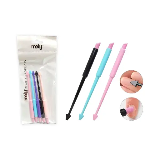 [PM-90214] Set de 5 limas para uñas, removedor de cutículas MELY___PACK X6
