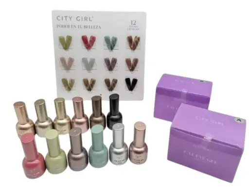 [PG-PX2430] Esmalte Ojo de Gato Gel City Girl __Pack X6