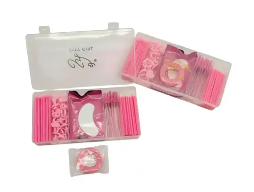 kit de insumos para pestañas profesionales