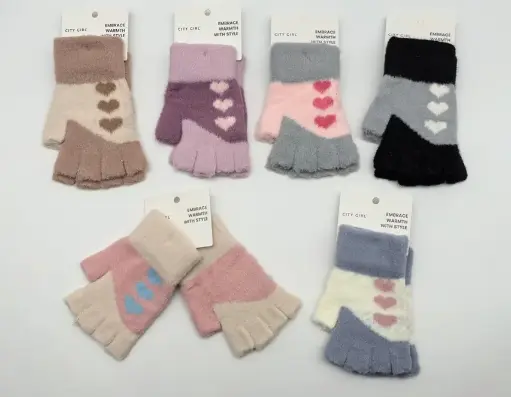[PG-38095-4] Guante para invierno medio dedo 