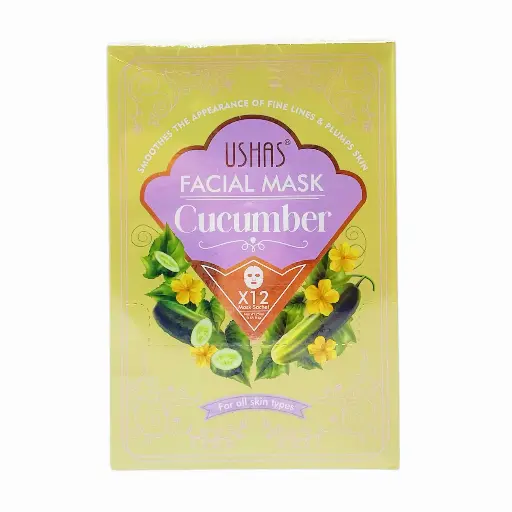 Mascarillas Faciales CUCUMBER USHAS 