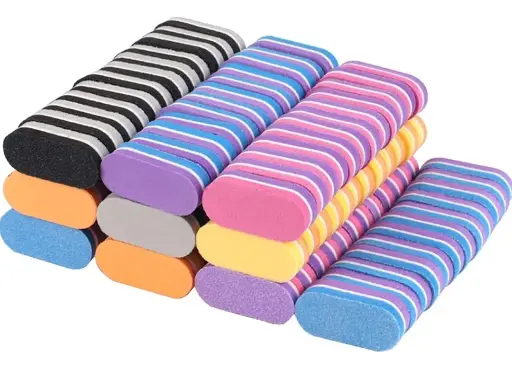 [PT-09124] Mini Lima Sponge 100/180 Pulidora Uñas 50Und