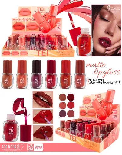 Labial Liquido Matte LipGloss TEI 