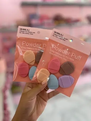 [PT-09126] Esponjas De Maquillaje Mini Dedal ___Pack x12Und