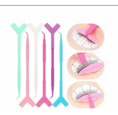 [PM-6721] Blister de 20 Peines de/para pestañas lifting MELY___ PACK X3