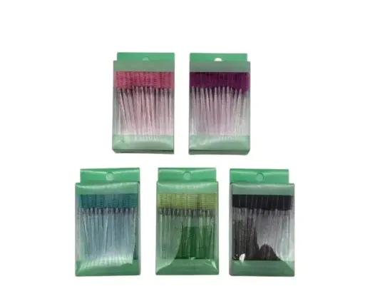 blister cepillos para pestañas unicolor glitter City Girl