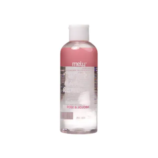 [PM-891015] Agua micelar/desmaquillante para rostro con rosas y jojoba MELY ___PACK X3PCS
