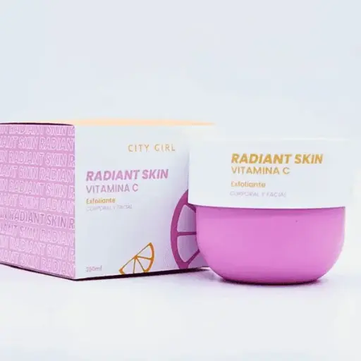 manteca corporal Radiant Skin vitamina C 250ml City Girl 