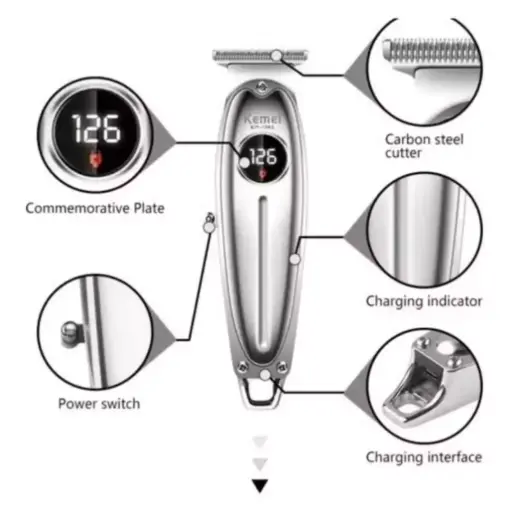 Maquina Profesional USB KM-1948 KEMEI