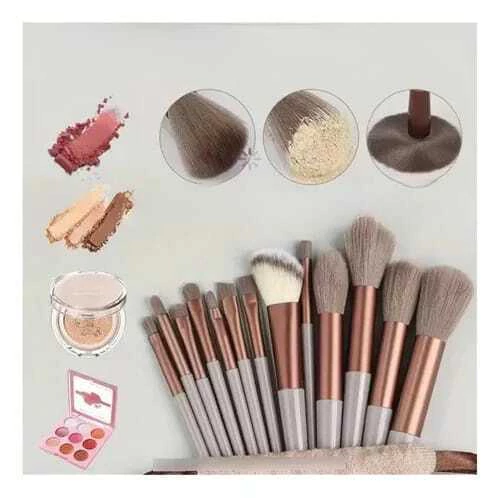 [PE-20HZPA17 HZS6092] Brochas para maquillaje BOLSA DE TELA ELOISE