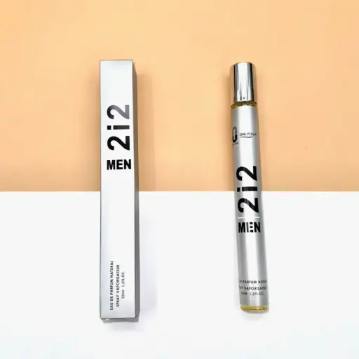 [PY-0606X4]  Perfume tubo 212 MEN 35ml ___ PACK X4