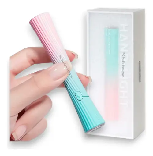 [PY-00189] Mini Cabina Linterna Recargable Uv Led Soft Gel Strass 