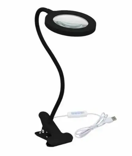 [PL-016641] Lámpara con lupa de mesa ELOISE