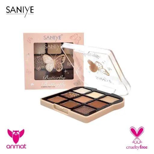paleta de sombras Butterfly SANIYE