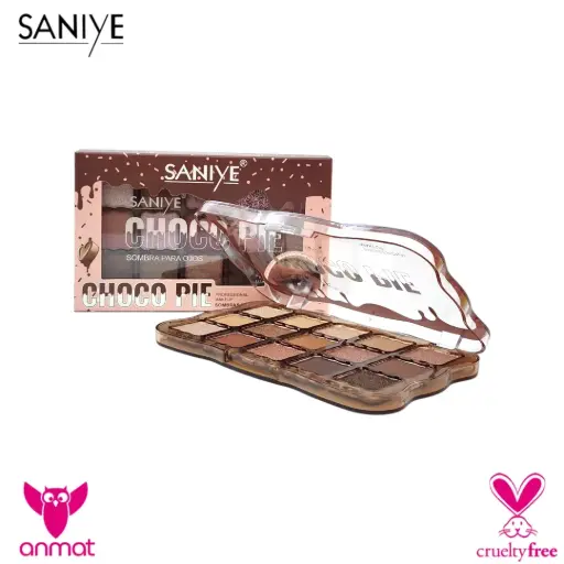 paleta de sombras Choco Pie SANIYE
