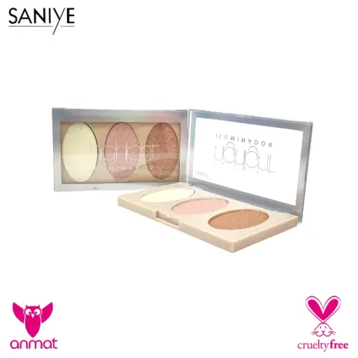 Paleta de iluminadores  Shining SANIYE