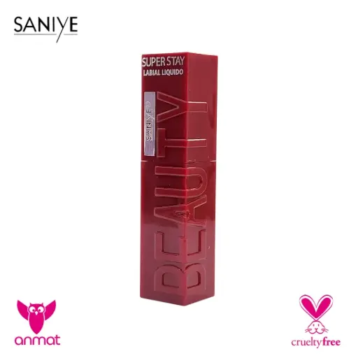 Labial líquido matte Super Stay SANIYE 