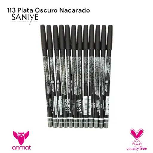 Lápiz delineador de/para ojos y labios SANIYE "colores serie C" ___PACK X12