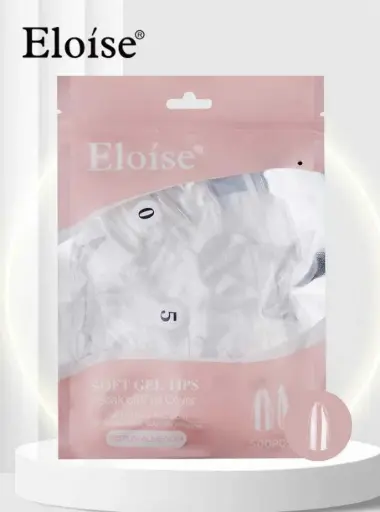[PE-JPA1 MA500] Tips soft gel MEDIUM ALMENDRA X500 ELOISE