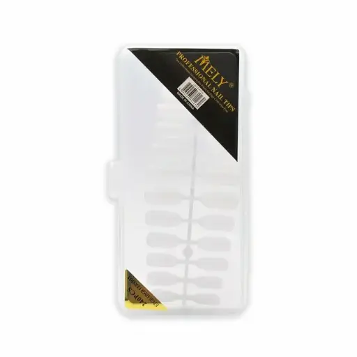 [PM-6113] Uñas postizas para soft gel forma redonda  x240pcs MELY ___PACK X3  