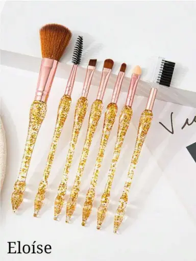 [PE-5HZPA39 HZS-7Z] Brocha para maquilllaje con glitter X7 ELOISE