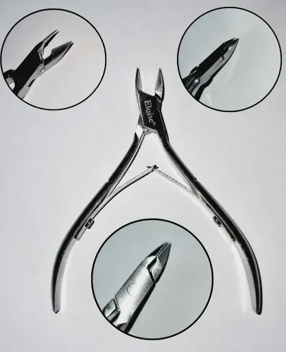 [PE-20ZJJA3 8716] Alicate para uñas PLATEADO ELOISE