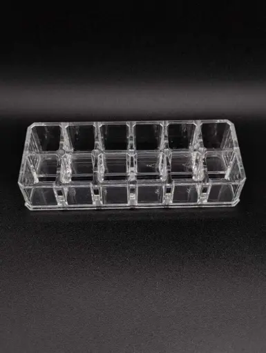 [PL-085823] exhibidor organizador de acrílico para maquillajes 