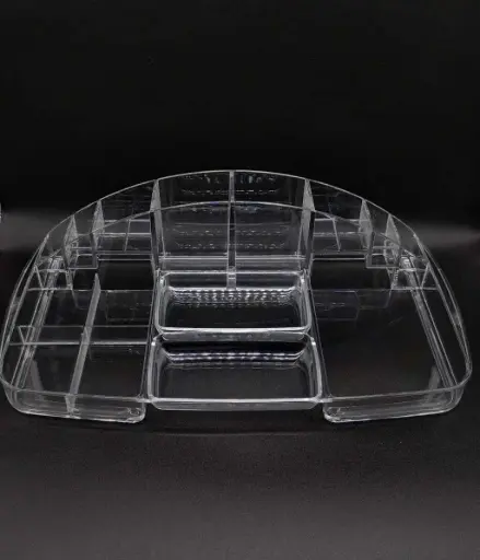 [PL-2217] exhibidor organizador de acrilico para maquillajes