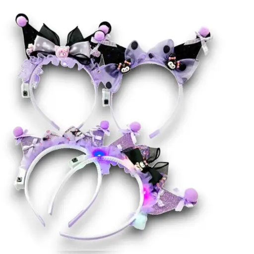 [PY-C-176] Vincha de/para Cabello KUROMI