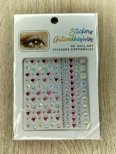 [PE-5TZA4LT-A2] Strass para cara surtido ___ PACK X12