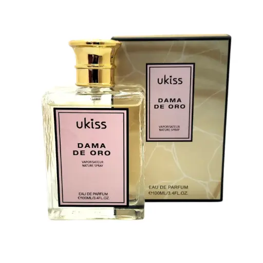 Perfume Dama de Oro Ukiss 100ml