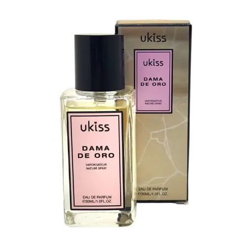 Perfume Dama de Oro Ukiss 30ml 