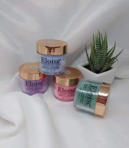 [PL-883376] Polimero mini de 10g surtido tapa dorada ELOISE ___ PACK X6