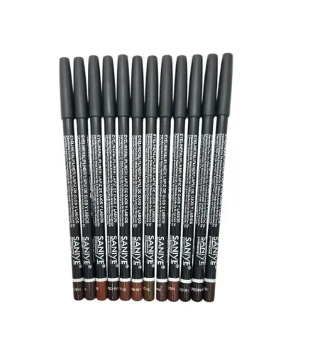[SSY-P1501-BCS] Lápiz delineador de ojos y labios tonos Marron Saniye___Pack x12