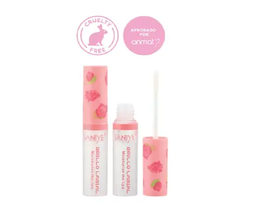 Brillo labial Hidratante Rosas SANIYE  