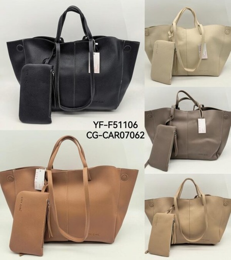 [PG-YF-F51106] CARTERA + COSMETIQUERA CITY GIRL