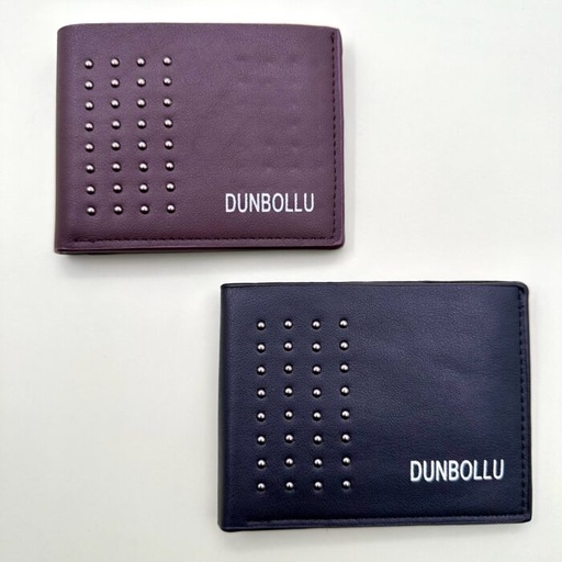 [PY-A-355] billetera de hombre cuerina dunbollu