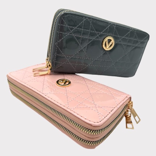 [PY-A-347] billetera doble 19cm v fashion 
