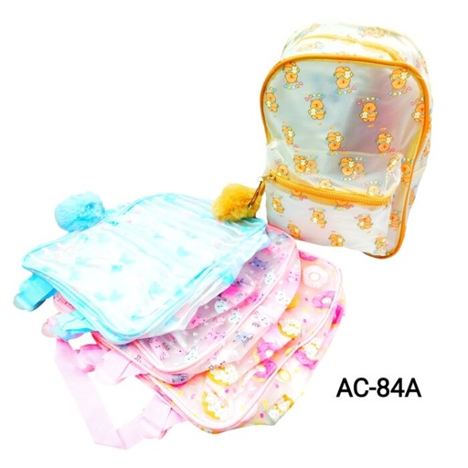 [PY-AC-84A] mochila transparente diseños varios