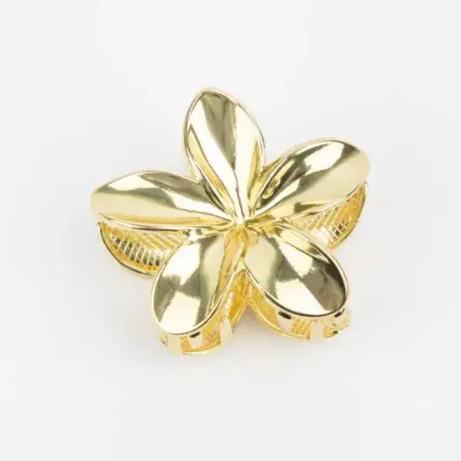broche para pelo dorado flor grande City Girl
