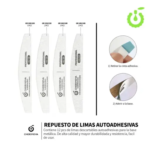 [BH003310] Repuesto descartable para lima metalica___Pack X12 