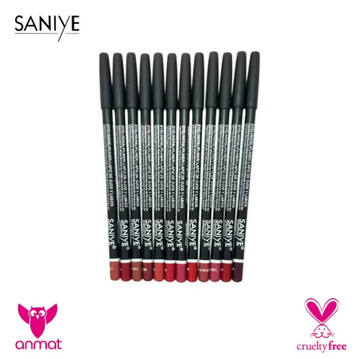 [SSY-P1501ICS] Lápiz delineador de ojos y labios tonos Rojos Saniye___Pack X12 