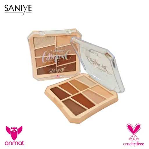 paletas de sombras para ojos Carnival SANIYE 