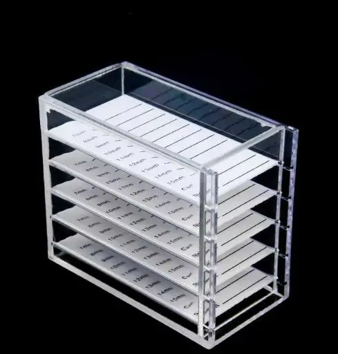 [PL-100137] Organizador de acrilico para extensiones de pestañas 