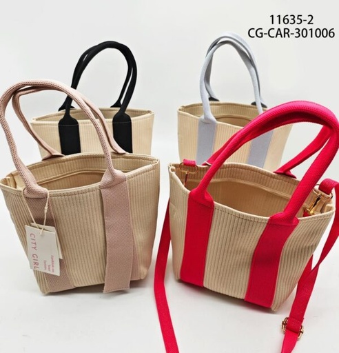 [PG-11635-2] bolso bandolera doble correa city girl