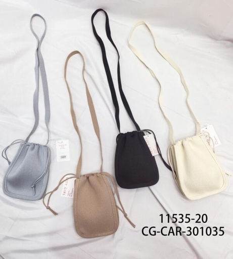[PG-11535-14] CARTERA DE TELA CITY GIRL