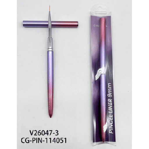 [PG-V26047-3] PINCEL LINER 9MM CITY GIRL