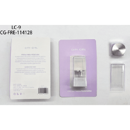 [PG-LC-9] FRESA PARA PEDICURA CITY GIRL